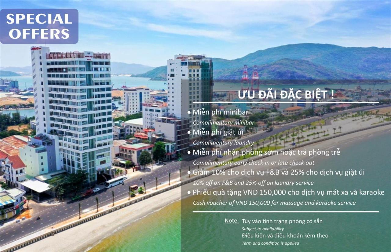 Huong Viet Hotel Quy Nhon - Beachfront Exterior foto